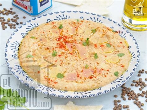 Hummus De Lentejas El Cocinero Casero Entrantes