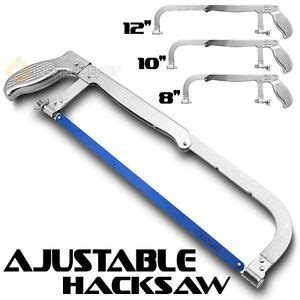 12 10 8 Adjustable Hacksaw Cutting Blade Bi Metal Hand Saw Metal Cut