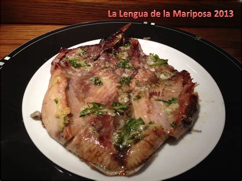 La Lengua De La Mariposa Ventresca De Bonito Al Horno