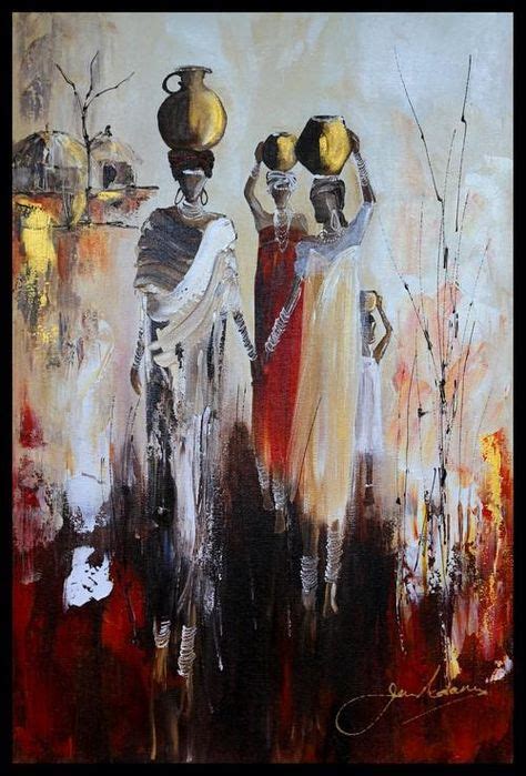 37 Best African Art Paintings Images African Art African Art