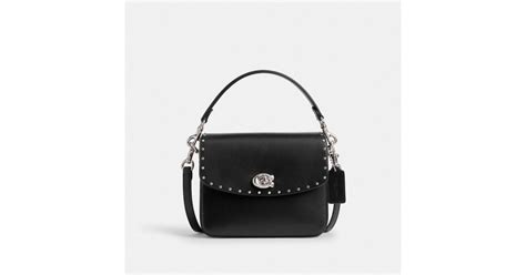 Coach Cassie Crossbody Bag 19 With Rivets In Black Lyst Canada