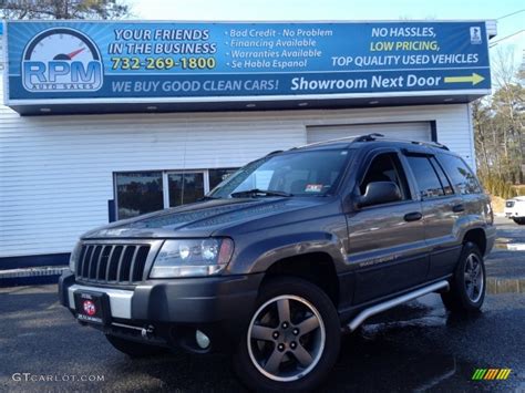 2004 Graphite Metallic Jeep Grand Cherokee Laredo 4x4 90678306 Photo 4 Car