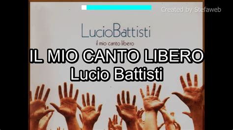 Lucio Battisti Il Mio Canto Libero Chords Chordify