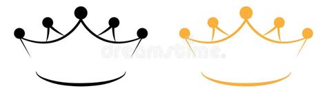 Silhouette Simple Symbol Classic Royal King Stock Illustrations 2 836