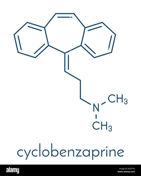 Cyclobenzaprine Muskelkr Mpfe Droge Molek L Skelettmuskulatur Formel