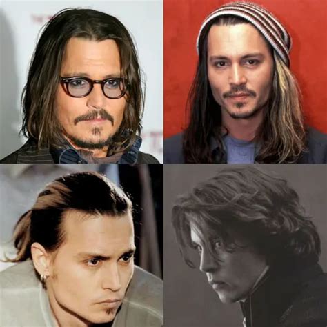 Johnny Depp Hairstyles Men S Hairstyles Today