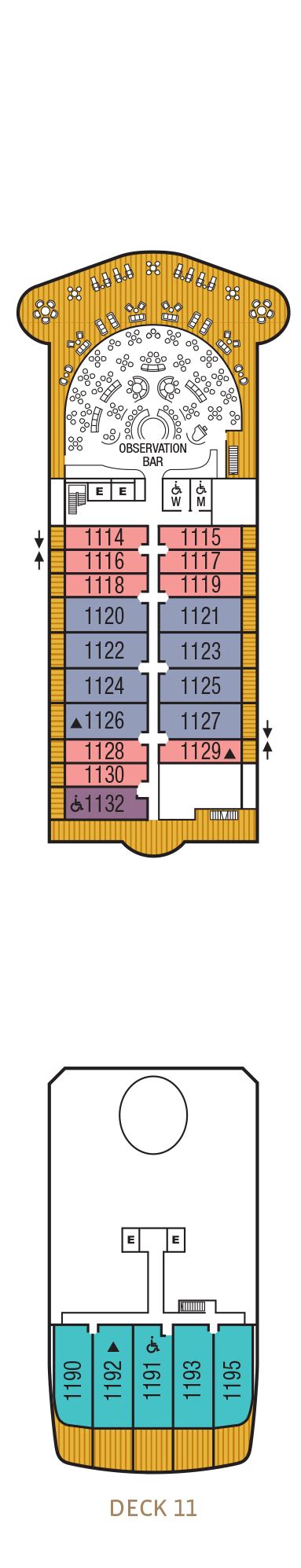 Seabourn Ovation Deck Plans | CruiseInd