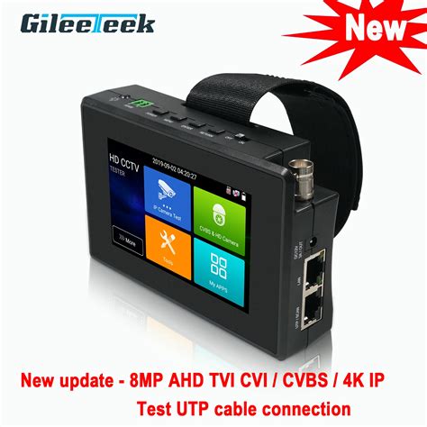 Ipc Adh Plus Cctv Tester Monitor Mp Tvi Cvi Cvbs K H Ip Camera