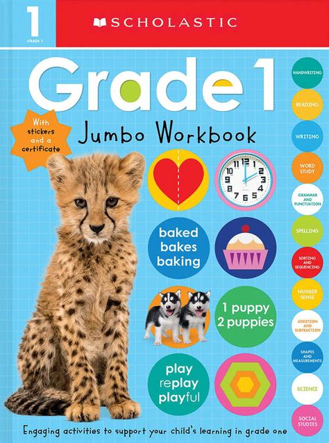 Scholastic Early Learners First Grade Jumbo Workbook Scholastic Early Learners Jumbo Workbook