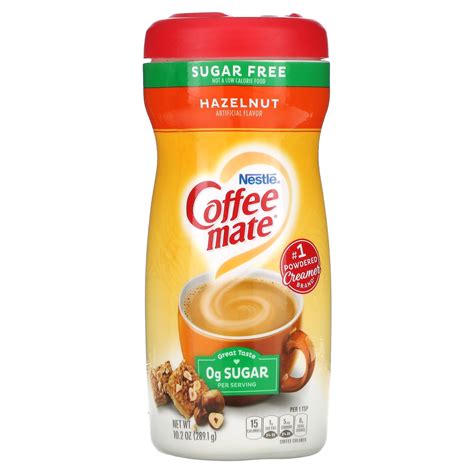 Coffee Mate Sugar Free Hazelnut Creamer Nutrition Facts Besto Blog