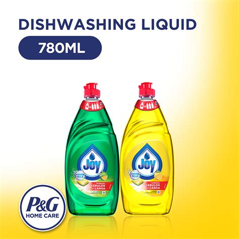 Joy Dishwashing Liquid Kalamansi Lemon 780ml Bottle Shopee Philippines