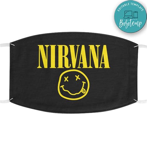 Smiley Face Nirvana Washable Face Mask | Bobotemp