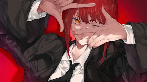 Makima [Chainsaw Man] (5120x2880) : r/curatedwallpaper