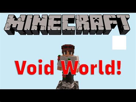 How To Make A Void World In Minecraft 1 19 YouTube