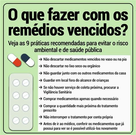 O Blog Do JF Como Descartar Medicamentos Corretamente