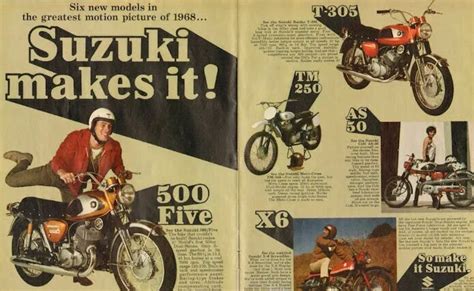 Vintage Suzuki Motorcycles