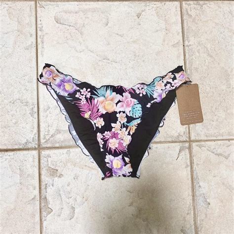 Tillys Cheeky Bikini Swimsuit Bottoms Lose Depop
