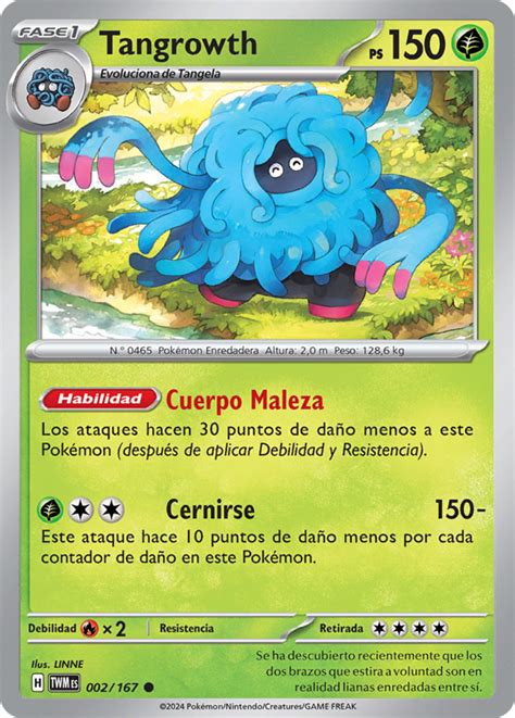 Tangrowth Mascarada Crepuscular TCG WikiDex la enciclopedia Pokémon