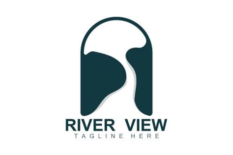 River Logo Design River Creek Vector Graphic By May Graphic · Creative