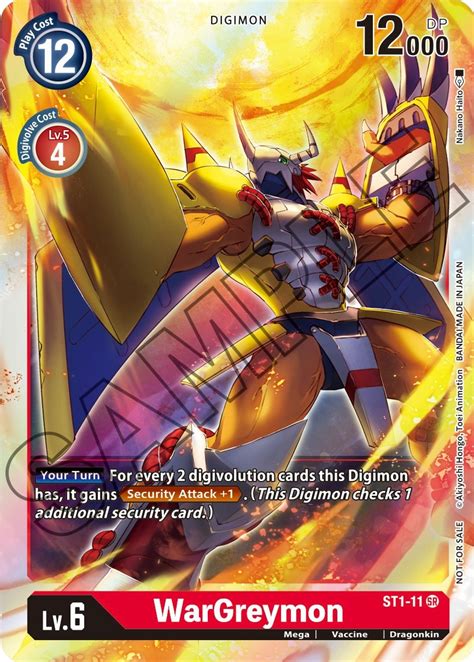 WarGreymon Promo Digimon CardTrader