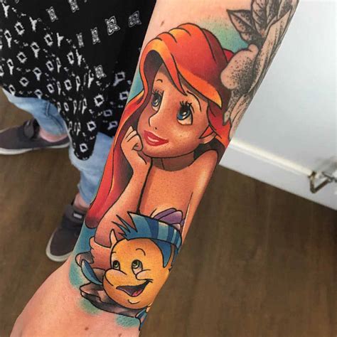 Little Mermaid Tattoo - Best Tattoo Ideas Gallery