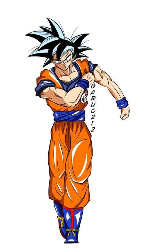 Son Goku Ultra Instinto By Garu0212 On Deviantart