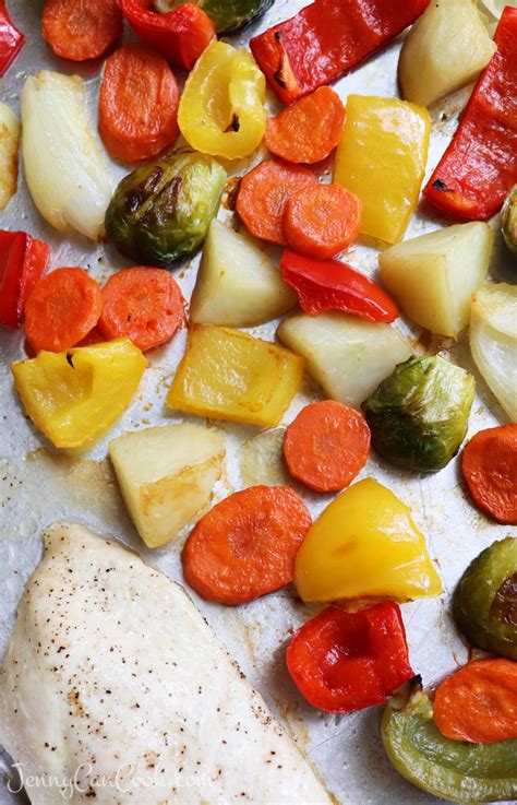 Easy One Pan Chicken And Vegetables Jenny Can Cook