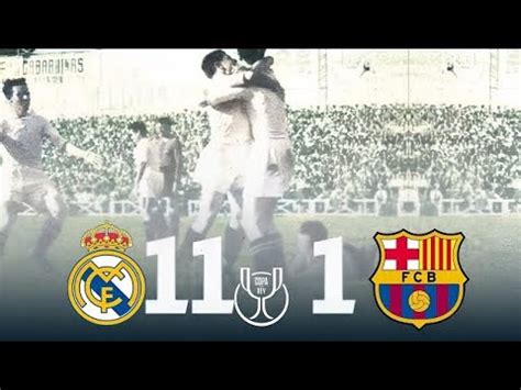 REAL MADRID Vs FC BARCELONA 11 1 Fifa YouTube