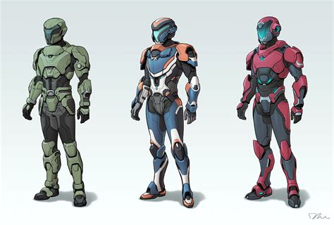 Artstation Sci Fi Suit Concept Mina Lee Sci Fi Concept Art Sci Fi