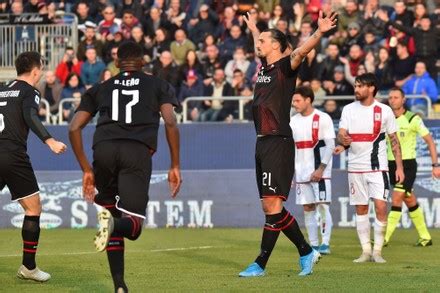 Cagliari V Ac Milan Serie A Football Stadium Sardegna Arena