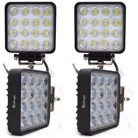 Safego 4pcs 4INCH 48W LED WORK Light Offroad 4x4 ATV Car Led WORKING