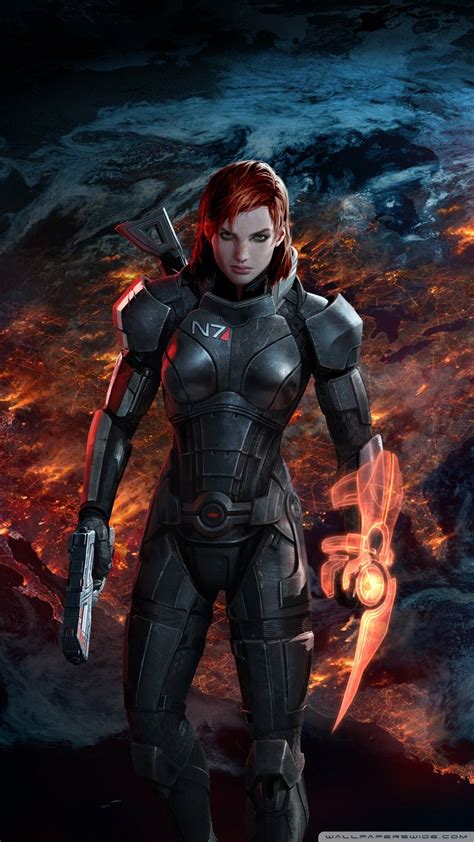 Mass Effect Femshep Wallpaper Hd