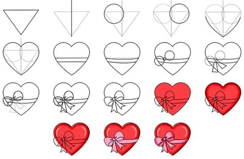 How To Draw A Heart A Step By Step Guide On Drawing Hearts