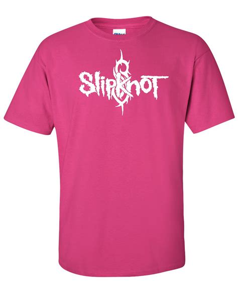 Slipknot Heavy Metal Music Logo Graphic T Shirt Supergraphictees