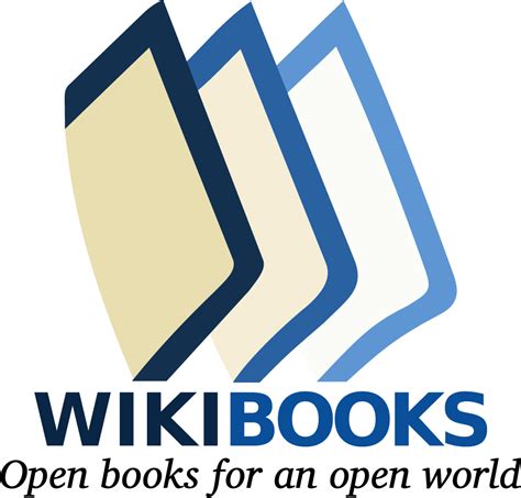 Wikibooks Logo Download In Hd Quality