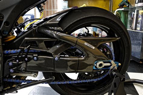 SUZUKI GSX R 600 750 2006 2010 Carbon Fiber Swingarm Covers