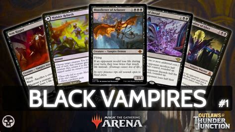 Mono Black Vampires Part 1 MTG Arena Explorer BO3 Outlaws Of