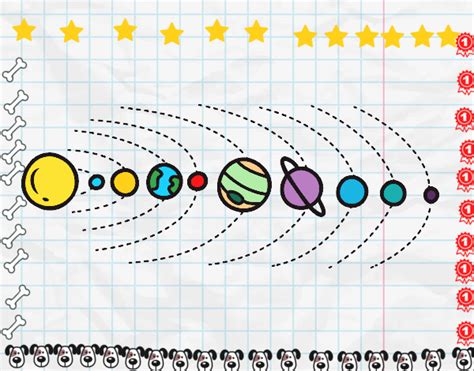 Sistema Solar Dibujo