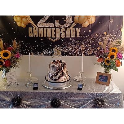 Buy Yoaokiy Th Anniversary Banner Decorations Extra Large Year