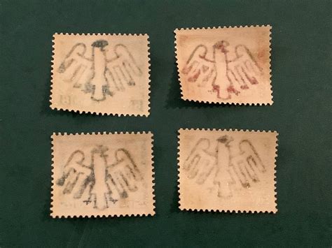 German Empire 1930 Stamps From Iposta Block Michel 446 449 Catawiki