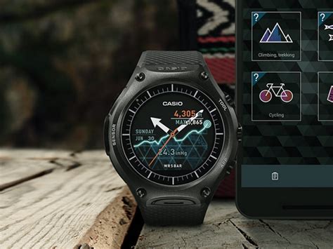 Casio Smart Outdoor Watch With Android Wear Launched at CES 2016 ...