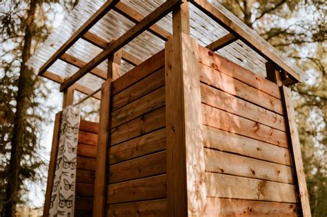 Build An Outdoor Shower Enclosure