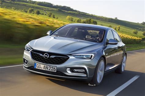 2017 Opel Insignia B Rendered Based On Latest Buick Design Autoevolution