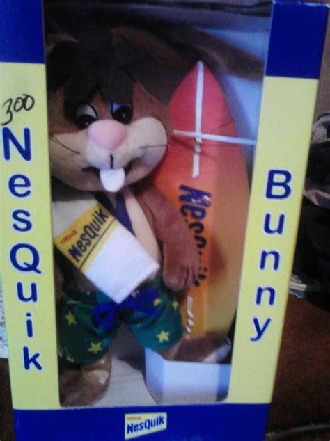 Nesquick Bunny Toy From Nesquick Bunny Toys Cinnamon Sticks