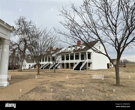 Fort Scott National Historic Site Kansas Stock Photo Alamy