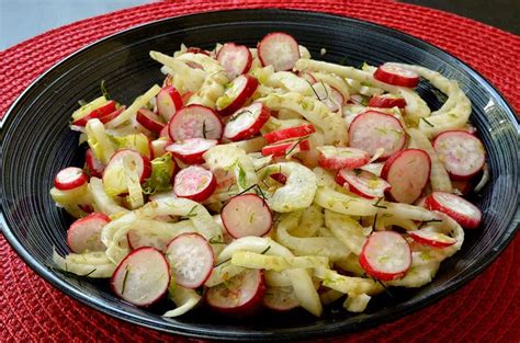 Salade de fenouil et radis Ma Cuisine Santé