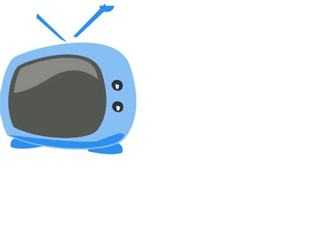 Blue Cartoon Tv Clip Art At Vector Clip Art Online Royalty