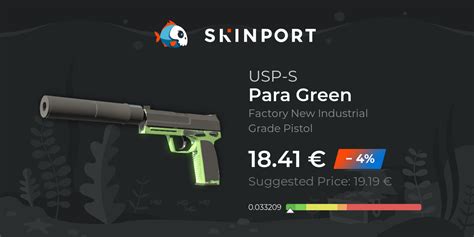 Usp S Para Green Factory New Counter Strike 2 Skinport