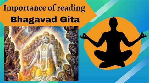 Importance Of Bhagavad Gita In Our Lives भगवद गीता का महत्व Youtube