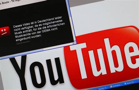 Bild Zu Streit Um Urheberrechte Gema Klagt Gegen Youtube Bild Von